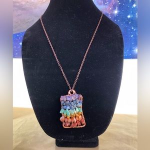 Artesanal handmade chakras Necklace